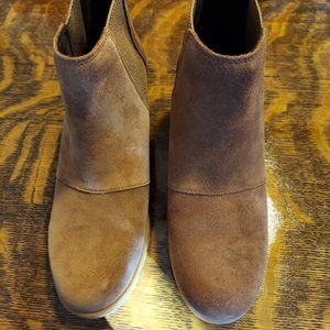 Sorel Joan of Arc Wedge Suede Boots